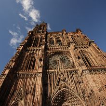 ストラスブール ノートルダム大聖堂/尖塔/カラクリ時計Cathedrale Notre,Dame Strasbourg. 寺院・教会